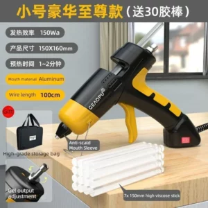 Hot Melt Glue Gun Tool, AC Plug 220V, 110V, 10W, Low Voltage, High Viscosity, 7mm Glue Stick, Household Tool, DIY Power Tools - Image 6