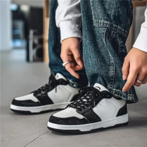 CYYTL Mens Shoes Leather Sneakers Casual Summer Sports Skateboard Outdoor Tennis Hiking Running Luxury Designer Platform Loafers - Image 4