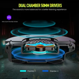 EKSA E900 Pro Upgraded Gaming Headset Gamer 7.1 Surround Wired Headphones with Noise Cancelling Microphones for PC/PS4/PS5/Xbox - Image 4