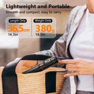 Selfie Stick with Wireless Bluetooth Remote, Portable 72 Inch Aluminum Alloy Selfie Stick Phone Tripod for iOS Android Cellphone - Image 6
