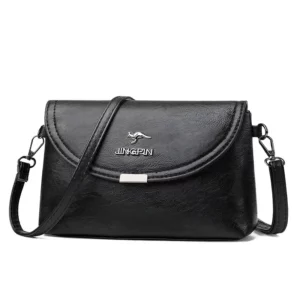 Women's Crossbody Shoulder Bag 2024 New High-end and Elegant Ladies Small Solid Color PU Bag Cross-border Foreign Trade Handbag - Image 3