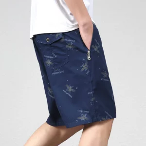 2025 New Summer Beach Shorts Men Fashion Print Casual 100% Cotton Shorts Men Plus Size Shorts 5XL Jogging Sweatpants Shorts - Image 4