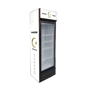 for 300L Glass Door Supermarket Refrigerator Beverage Cabinet Commercial Freezer Display Upright Chiller - Image 3