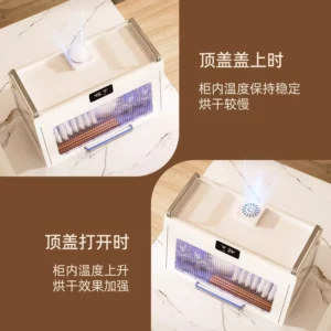 Household drying integrated fully automatic disinfection cabinet small storage rack kitchen tableware ultraviolet disinfection - Image 5