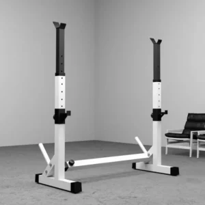 One-Piece Barbell Squat Rack Stand Steel Barbell Stand Weight Lifting Adjustable Height Barbell Frame Indoor Fitness Equipment - Image 5