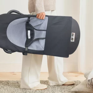 AnGku Baby Rocking Chair Portable Multifunction Swing Chair for Toddler Adjustable Baby Bouncer Seat with Toys - Image 5