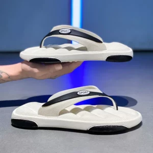 Brand Men's Concise Flip Flop Summer Mens EVA Waterproof Shoes Personalized Men Mixed Colors Slippers Outdoor Male Beach Sandals - Image 4