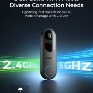 Reolink 2K Battery Video Doorbell 4MP WiFi Video Intercom Wired/Battery Power Door Bell Local Storage Encryption with Home Hub - Image 2
