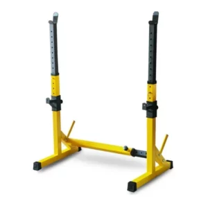 One-Piece Barbell Squat Rack Stand Steel Barbell Stand Weight Lifting Adjustable Height Barbell Frame Indoor Fitness Equipment - Image 2