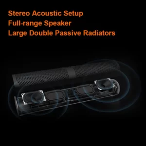 Xiaomi Redmi Computer Speaker 4 Unit 2 Channel Stereo RGB Light Full-range Mic Minimalist Intelligently Knob Control Voice Box - Image 4