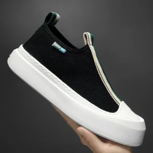 Non-sli Men's Casual Sneakers Thick Sole Sports Shoes Men for Flat Sports Running Shoes Trendy Comfortable High Top Men Shoes - Image 3