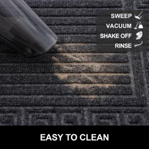 Olanly Entry Door Floor Mat Dirt Trapping Low Profile Doormats Non-slip Kitchen Mats Entrance Door Floor Carpets For Home Decor - Image 5