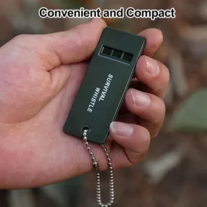 3-Frequency Whistle High Decibel Survival Whistle Outdoor Hiking Camping Whistle 3 Holes Hunting Whistle Emergency Survival Tool - Image 2