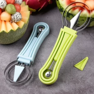 Melon Scoops Fruit Cutting Tool Watermelon Knife Slices Different Innovative Kitchen Utensils Accessorie Useful Things for Home - Image 4