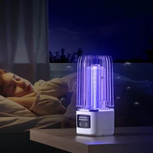 Electric Shock Mosquito Killer Lamp USB Rechargeable Insect Trap UV Light Indoor Bedroom Night Light Outdoor Portable Bug Zapper - Image 6