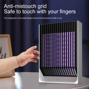 3 In 1 USB Photocatalyst Electric Shock Mosquito Killer Lamp Rechargeable Bug Zapper Fly Repellent Insect Flies Trap - Image 2
