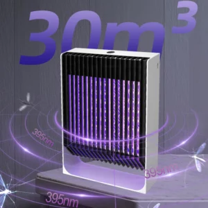 3 In 1 USB Photocatalyst Electric Shock Mosquito Killer Lamp Rechargeable Bug Zapper Fly Repellent Insect Flies Trap - Image 3