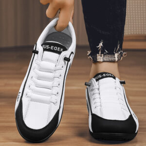 Summer men color collision simple casual non-slip sports shoes with men shoes - Image 3