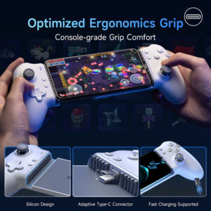 EasySMX M15 Mobile Phone Gamepad Type C Hall Mechanical Controller for Android Phone iPhone 15/16 Cloud Gaming Xbox Game Pass - Image 5