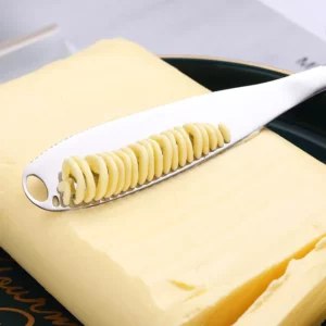 1pc Stainless Steel Butter Knife Tableware Cheese With Holes Spread Cream Knife Bread Jam Knife Cheese Cutter - Image 2