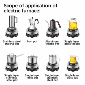 KitchenAppliance 500W 220V Milk Water Coffee Heating Furnace Mini Electric Heater Stove EU Plug Multifunctional Hot Cooker Plate - Image 5