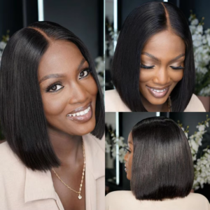 Bob Wig Human Hair 13x4 Frontal Lace Wigs for black Women HD Bob Lace Front Wigs Human Hair Glueless Wigs Pre Plucked Wig - Image 4