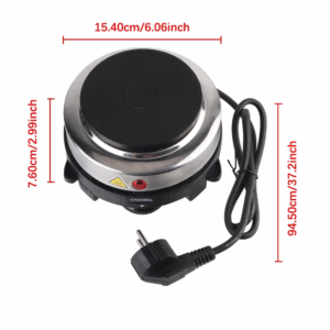 KitchenAppliance 500W 220V Milk Water Coffee Heating Furnace Mini Electric Heater Stove EU Plug Multifunctional Hot Cooker Plate - Image 6