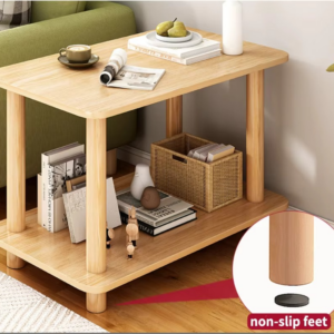 60x30x53cm Home Living Room Modern Double-layer Small Coffee Table Apartment Sofa Side Cabinet Bedside Table кофейный столик - Image 6