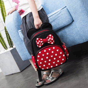 Disney Kids Cartoon Backpack Minnie Mickey Mouse school bag Girls Princess Backpack Primary Schoolbag - Image 7