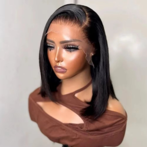 Bob Wig Human Hair 13x4 Frontal Lace Wigs for black Women HD Bob Lace Front Wigs Human Hair Glueless Wigs Pre Plucked Wig - Image 7