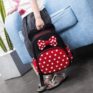 Disney Kids Cartoon Backpack Minnie Mickey Mouse school bag Girls Princess Backpack Primary Schoolbag - Image 3