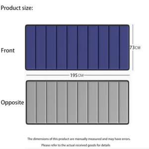 Car Folding Mattress Office Single Bed Portable Car Rear Seat Sleeping Mat Suv Sleeping Mat Suitable For Various Scenarios - Image 6
