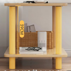 60x30x53cm Home Living Room Modern Double-layer Small Coffee Table Apartment Sofa Side Cabinet Bedside Table кофейный столик - Image 4