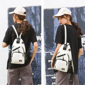 anti theft chest bag small crossbody bags for women keys mobile phone passport bag female mini travel bagpack sport shoulder bag - Image 3