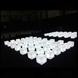 Remote Control LED Garden Light Night Lights Waterproof Outdoor Pool Floating Square Landscape Lawn Lamp Party Garland Decor - Image 3