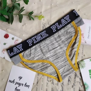 Fan Sweet Letter Printed Cotton Women's Underwear Lingerie Sports Fitness Seamless Panties Sexy Low-Waist Female Briefs Tanga - Image 5