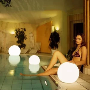 Waterproof LED Garden Ball Light RGB Underwater Light IP68 Outdoor Christmas Wedding Party Lawn Lamps Swimming Pool Floating - Image 3