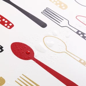 2/4PCS Placemats PVC Table Mat Kids Tableware Cartoon Dining Table Disc Pads Coasters Napperon Plate Bar Tapete de lugar 40*28cm - Image 5