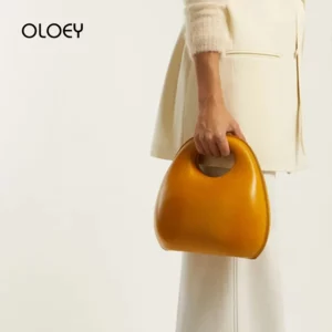 Fashion Shell Type Round Flap Bag Retro Circular Women Handbags Design Cross Body Bags For Women Clutch Shoulder Messenger Bags - Image 1