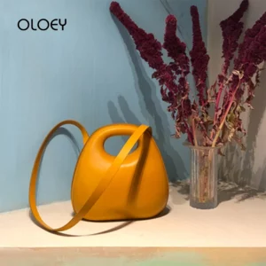 Fashion Shell Type Round Flap Bag Retro Circular Women Handbags Design Cross Body Bags For Women Clutch Shoulder Messenger Bags - Image 5