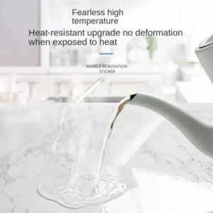 10M Marble Kitchen Oil-Proof Film Waterproof Self-adhesive Wall Tile Sticker Moisture-Proof Countertop Cabinet Cover Wallpaper - Image 6