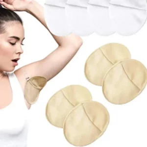 1Pair Underarm Sweat Pad Reusable Dress Clothing Absorb Armpit Sweat Perspiration Pads Absorbent Deodorant Pad For Woman - Image 4