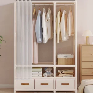 Dustproof Multipurpose Storage Rack, Large Capacity, Simple Assembly Clothes Cabinet Space, Household Wardrobes, Bedroom - Image 2