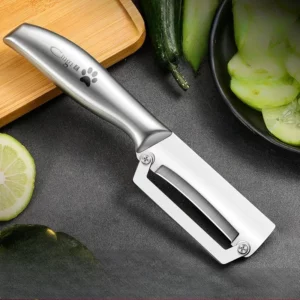 Pineapple Peeling Knife Thickened Stainless Steel Pumpkin Skin Peeler Kitchen Special Paring Tools Home Sugar Cane Paring Knife - Image 2