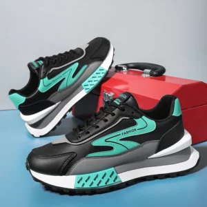 PARZVIAL New Brand Men Platform Sneakers Fashion Cushion Outdoor Jogging Forrest Gump Sneakers Athletic Trainers Male Sneakers - Image 1