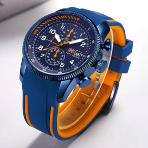 MINI FOCUS Electronic Quartz Mens Watches Auto Date Wristwatch Water Resistant Clock Gift for Men relogio masculino 0379G - Image 1