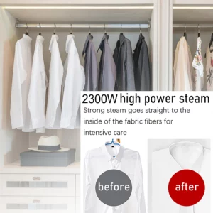 Sonifer Electric Steamer Iron SF-9080 .Dry ironing function .Nebulizer steam function .Powerful burst steam vertical steam funct - Image 4