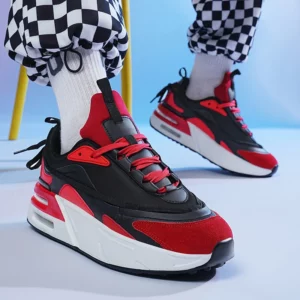 Trend Running Shoes Men Air Cushioning Jogging Shoes Thick Sole Sneakers Men Gym Athletic Sports Shoes Zapatillas De Deporte - Image 4