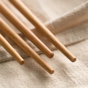 Japanese Extra Long Wooden Chopsticks Polished Beech Wood Fried Food Noodle Anti-slip Chopsticks Kitchen Cooking Tools - Image 4
