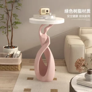Home Living Room Sofa Side Table Coffee Table Living Room Floor Decoration TV Cabinet Coffee Table Bedroom Bedside Tables - Image 2